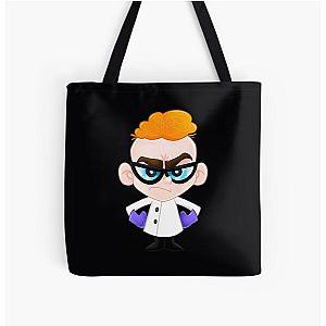 Dexter from Dexter’s Laboratory- Fan Art   	 All Over Print Tote Bag