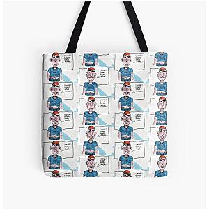 Dexter Wasnt Ambidextrous All Over Print Tote Bag