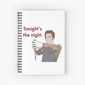 Tonight’s the Night - Dexter Spiral Notebook