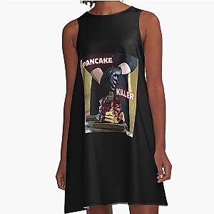 DEXTER MORGAN - DAD PANCAKE KILLER - PANCAKES FEAST  - white A-Line Dress