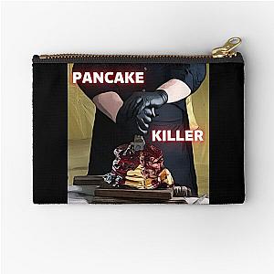 DEXTER MORGAN - DAD PANCAKE KILLER - PANCAKES FEAST  - white Zipper Pouch