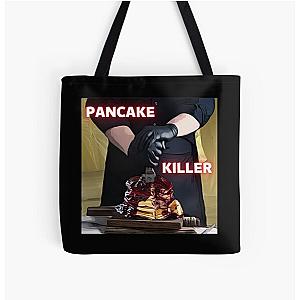 DEXTER MORGAN - DAD PANCAKE KILLER - PANCAKES FEAST  - white All Over Print Tote Bag