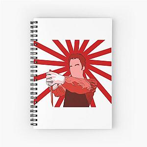 Violent Rays Dexter Morgan Spiral Notebook