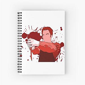 Dressed to Kill Red Dexter Morgan Spiral Notebook