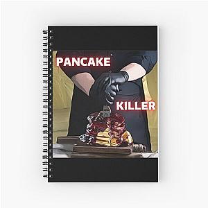 DEXTER MORGAN - DAD PANCAKE KILLER - PANCAKES FEAST  - white Spiral Notebook