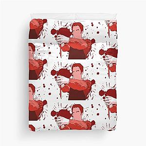 Dressed to Kill Red Dexter Morgan Duvet Cover