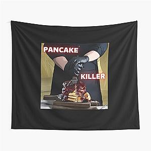 DEXTER MORGAN - DAD PANCAKE KILLER - PANCAKES FEAST  - white Tapestry