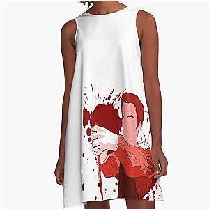 Dressed to Kill Red Dexter Morgan A-Line Dress