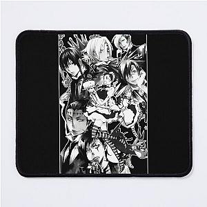 D grey man Mouse Pad