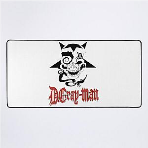 Dark Gray Man no Logo Desk Mat