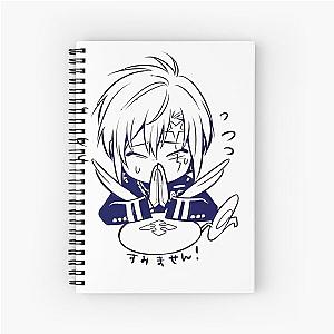 D.Gray-Man Allen and T-Shirt Spiral Notebook