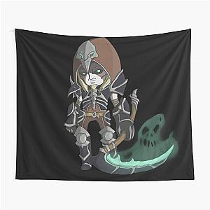 Diablo 4 - Necromancer Chibi  Tapestry