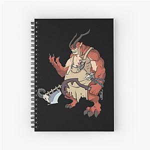 Diablo 4 - Butcher Chibi  Spiral Notebook