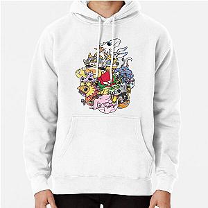 Original Mega Digimon Chibi Eggs Pullover Hoodie RB2806