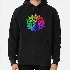 Digimon Crests Mandala  Pullover Hoodie RB2806