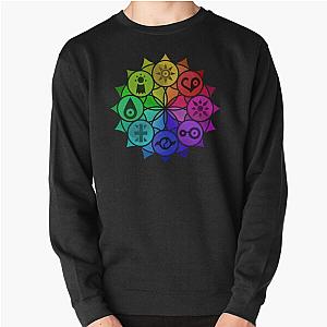 Digimon Crests Mandala  Pullover Sweatshirt RB2806