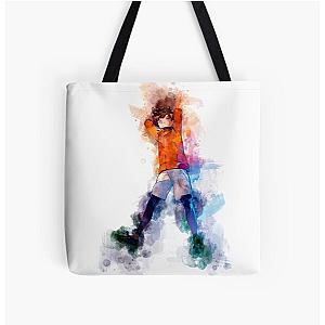 Minoru - Digimon Survive (Watercolor) All Over Print Tote Bag RB2806