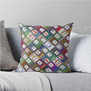 Digimon Card Theme Throw Pillow RB2806