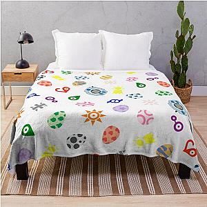 digital pattern Throw Blanket RB2806