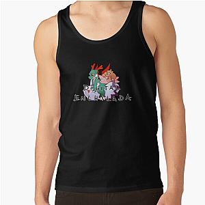 A Dracomon and a Lopmon ride on a Culumon Enchilada Tank Top RB2806