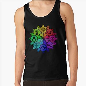 Digimon Crests Mandala  Tank Top RB2806