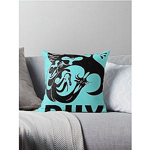 Diiv Aesthetic Indie Music Throw Pillow