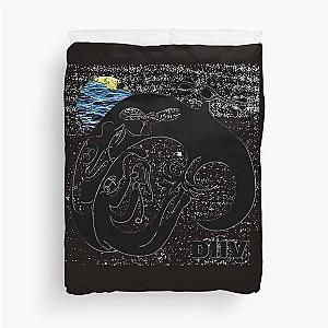 Music Vintage Retro Diiv Band Vintage Duvet Cover