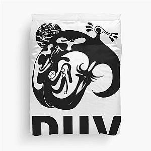 DIIV band rock black Duvet Cover