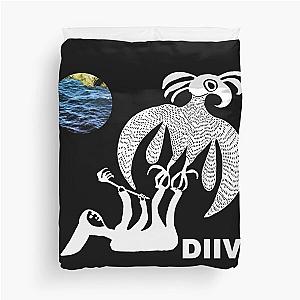 Diiv Aesthetic Logo White Bird - Classic Gift BWC                                                                      Duvet Cover