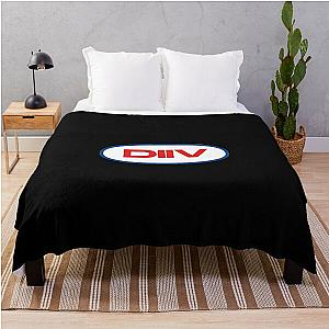 Diiv Band Sticker Sticker Throw Blanket