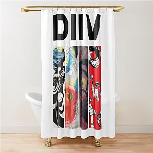 DIIV - Discography Shower Curtain