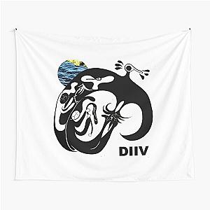 Music Vintage Retro Diiv Band Vintage Photograp 	 		 Tapestry