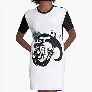 DIIV I Classic 		 Graphic T-Shirt Dress