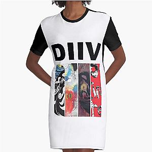 DIIV - Discography Graphic T-Shirt Dress