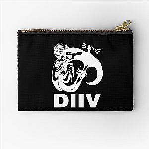 Diiv Aesthetic - Logo White                                                                  Zipper Pouch