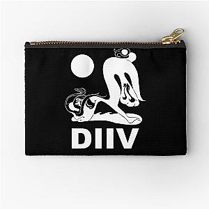 Diiv Logo White  - Classic T-Shirt  WBW Zipper Pouch