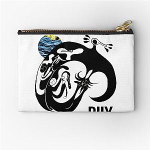 Music Vintage Retro Diiv Band Vintage Photograp 	 		 Zipper Pouch