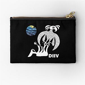 Diiv Aesthetic Logo White Bird - Classic Gift BWC                                                                      Zipper Pouch