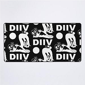 Diiv Logo White  - Classic T-Shirt  WBW Desk Mat