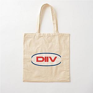 Diiv Band Sticker Sticker Cotton Tote Bag