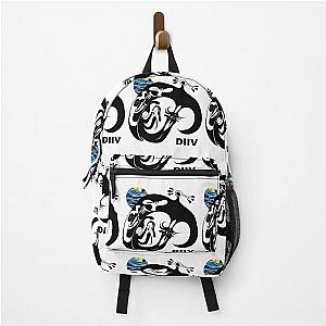 Music Vintage Retro Diiv Band Vintage Photograp 	 		 Backpack