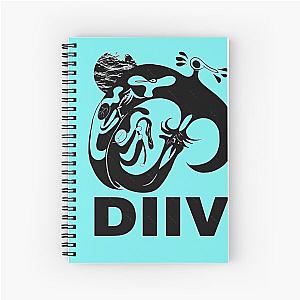 Diiv Aesthetic Indie Music Spiral Notebook