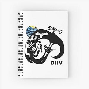 Music Vintage Retro Diiv Band Vintage Photograp 	 		 Spiral Notebook