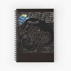 Music Vintage Retro Diiv Band Vintage Spiral Notebook