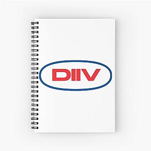 Diiv Band Spiral Notebook