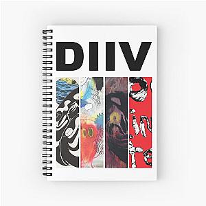 DIIV - Discography Spiral Notebook