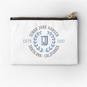 Dinah Jane Hansen Estd 1997 Santa Ana California Zipper Pouch