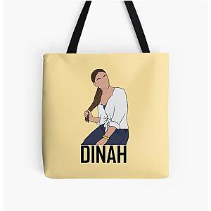 Dinah Jane All-over Print Tote Bag