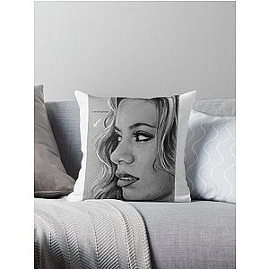 Dinah Jane Gray Throw Pillow