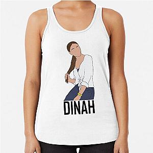 Outline of Dinah Jane Racerback Tank